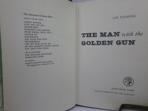 THE MAN WITH THE GOLDEN GUN BY IAN FLEMING 1965 FIRST EDITION