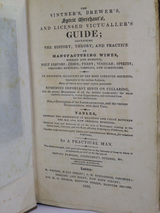 THE VINTNER'S, BREWER'S, SPIRIT MERCHANT'S, AND LICENSED VICTUALLER'S GUIDE 1826