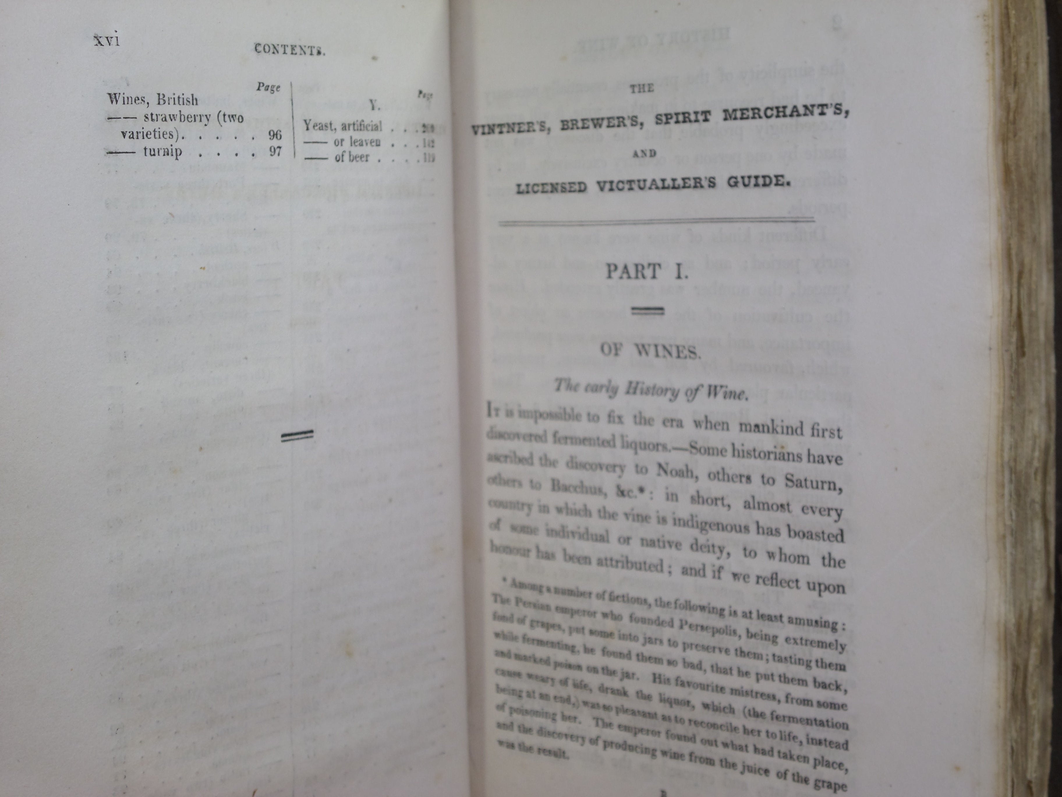 THE VINTNER'S, BREWER'S, SPIRIT MERCHANT'S, AND LICENSED VICTUALLER'S GUIDE 1826