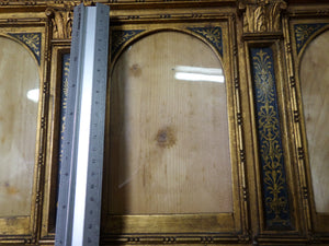 RARE ANTIQUE 19TH CENTURY TRIPTYCH TABERNACLE PICTURE FRAME