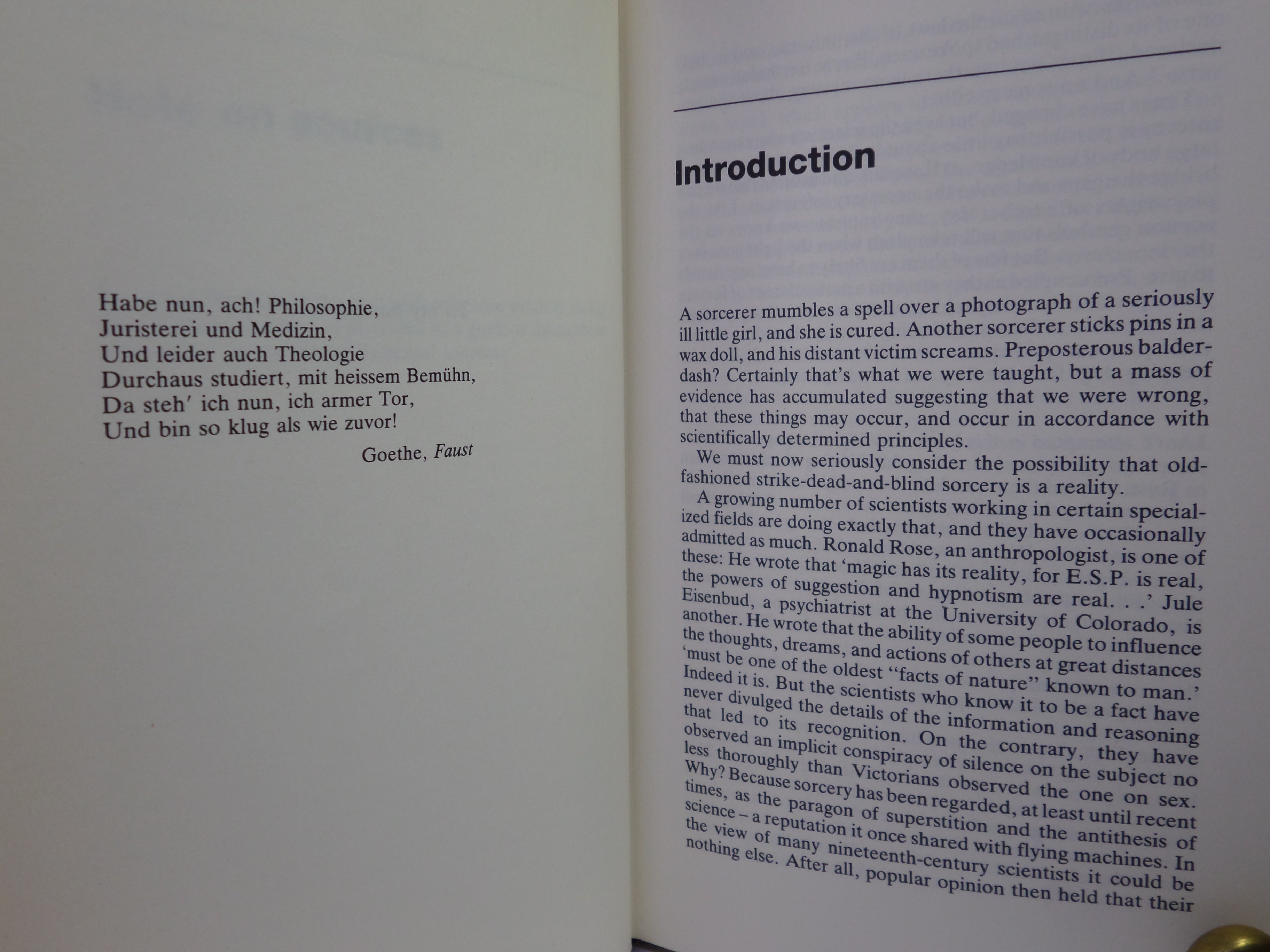 SORCERY BY J. FINLEY HURLEY 1985 FIRST EDITION