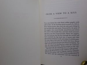 FOR YOUR EYES ONLY BY IAN FLEMING 1960 FIRST EDITION