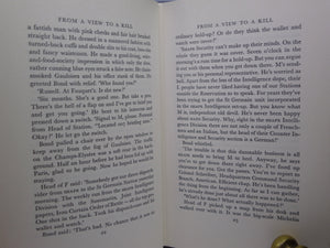 FOR YOUR EYES ONLY BY IAN FLEMING 1960 FIRST EDITION