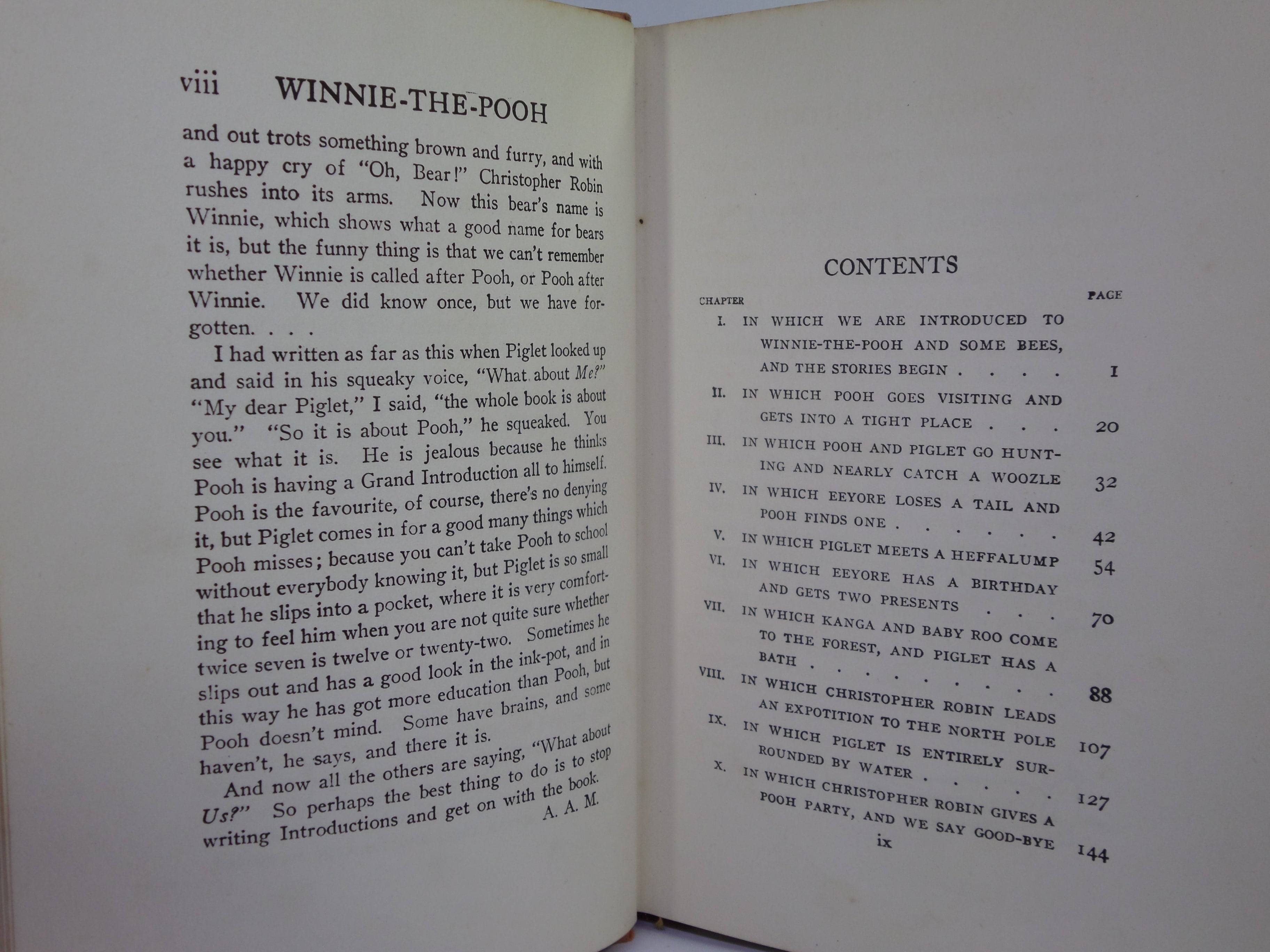 WINNIE-THE-POOH BY A. A. MILNE 1925 FIRST CANADIAN EDITION