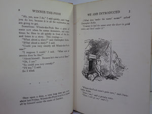 WINNIE-THE-POOH BY A. A. MILNE 1925 FIRST CANADIAN EDITION