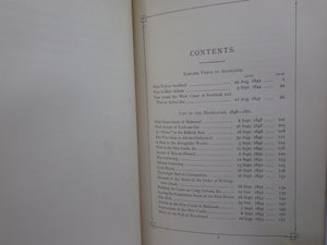 LEAVES FROM THE JOURNAL OF OUR LIFE IN THE HIGHLANDS BY QUEEN VICTORIA 1868 FIRST EDITION