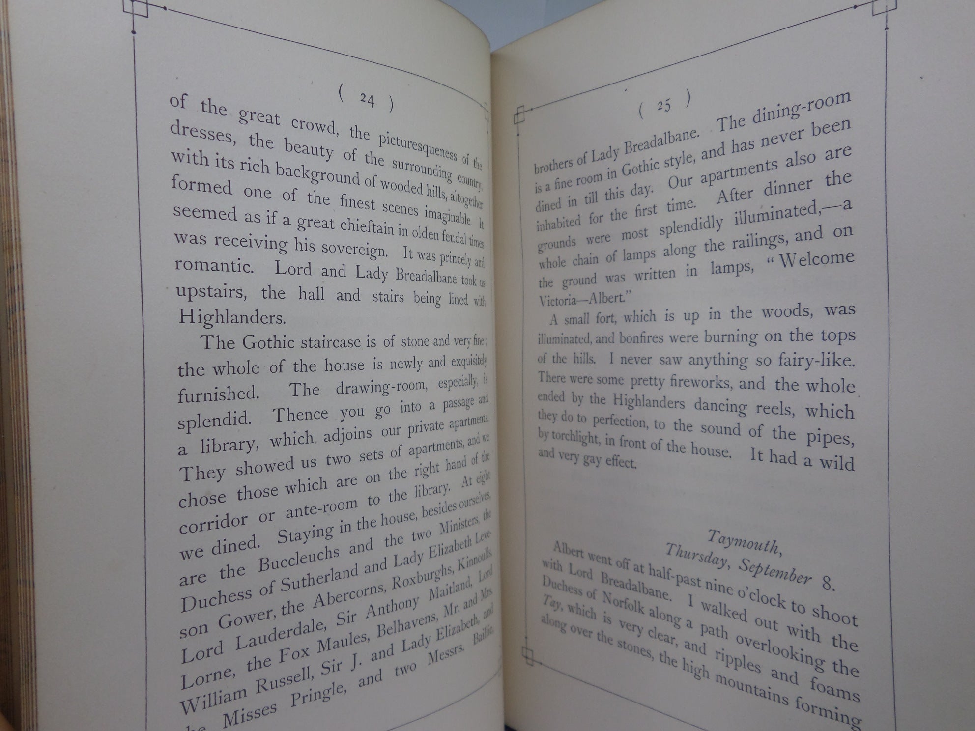 LEAVES FROM THE JOURNAL OF OUR LIFE IN THE HIGHLANDS BY QUEEN VICTORIA 1868 FIRST EDITION