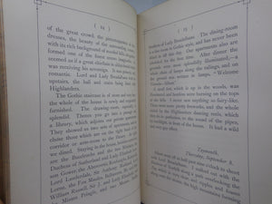 LEAVES FROM THE JOURNAL OF OUR LIFE IN THE HIGHLANDS BY QUEEN VICTORIA 1868 FIRST EDITION