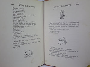 WINNIE-THE-POOH BY A. A. MILNE 1925 FIRST CANADIAN EDITION