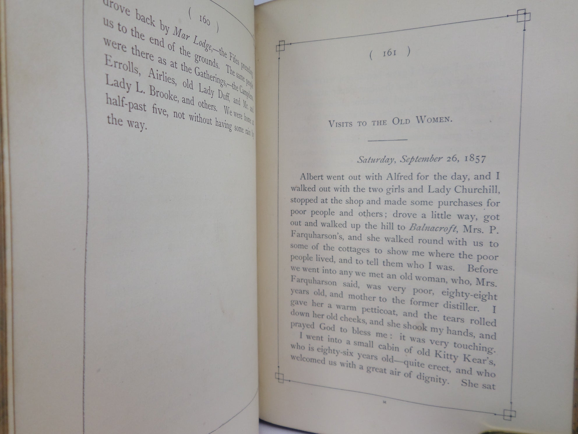 LEAVES FROM THE JOURNAL OF OUR LIFE IN THE HIGHLANDS BY QUEEN VICTORIA 1868 FIRST EDITION