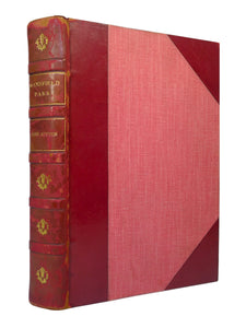 MANSFIELD PARK BY JANE AUSTEN 1901 LEATHER BINDING