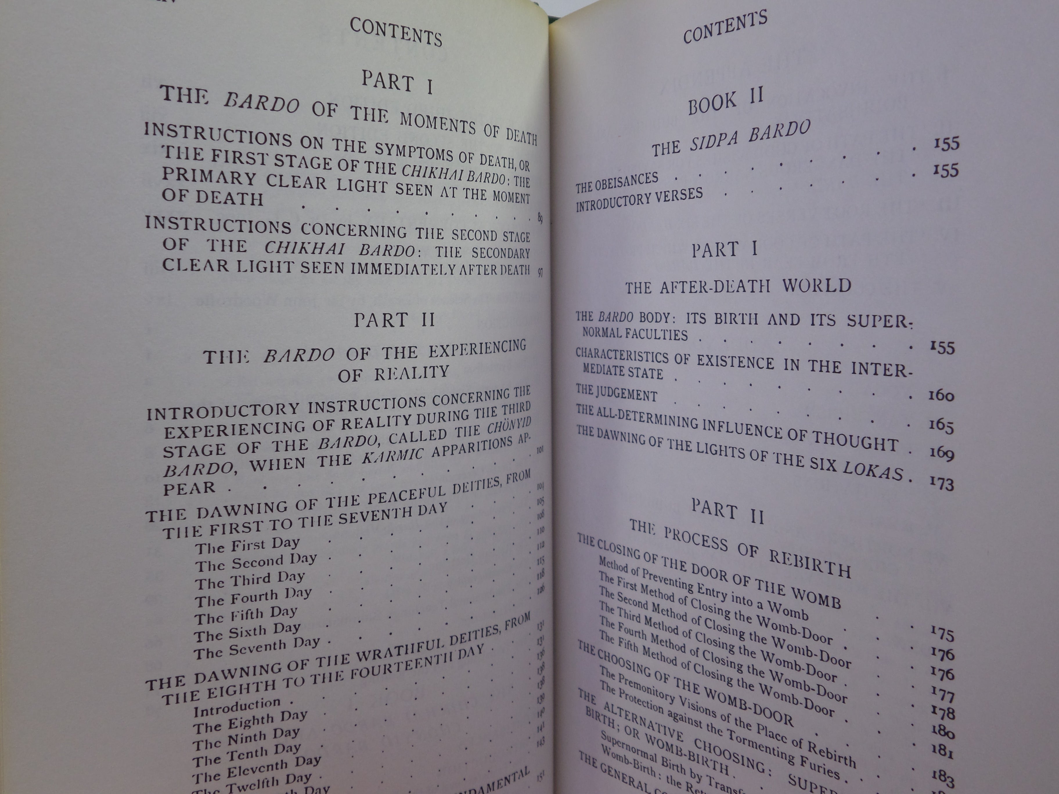 THE TIBETAN BOOK OF THE DEAD BY W. Y. EVANS-WENTZ 1974 HARDCOVER