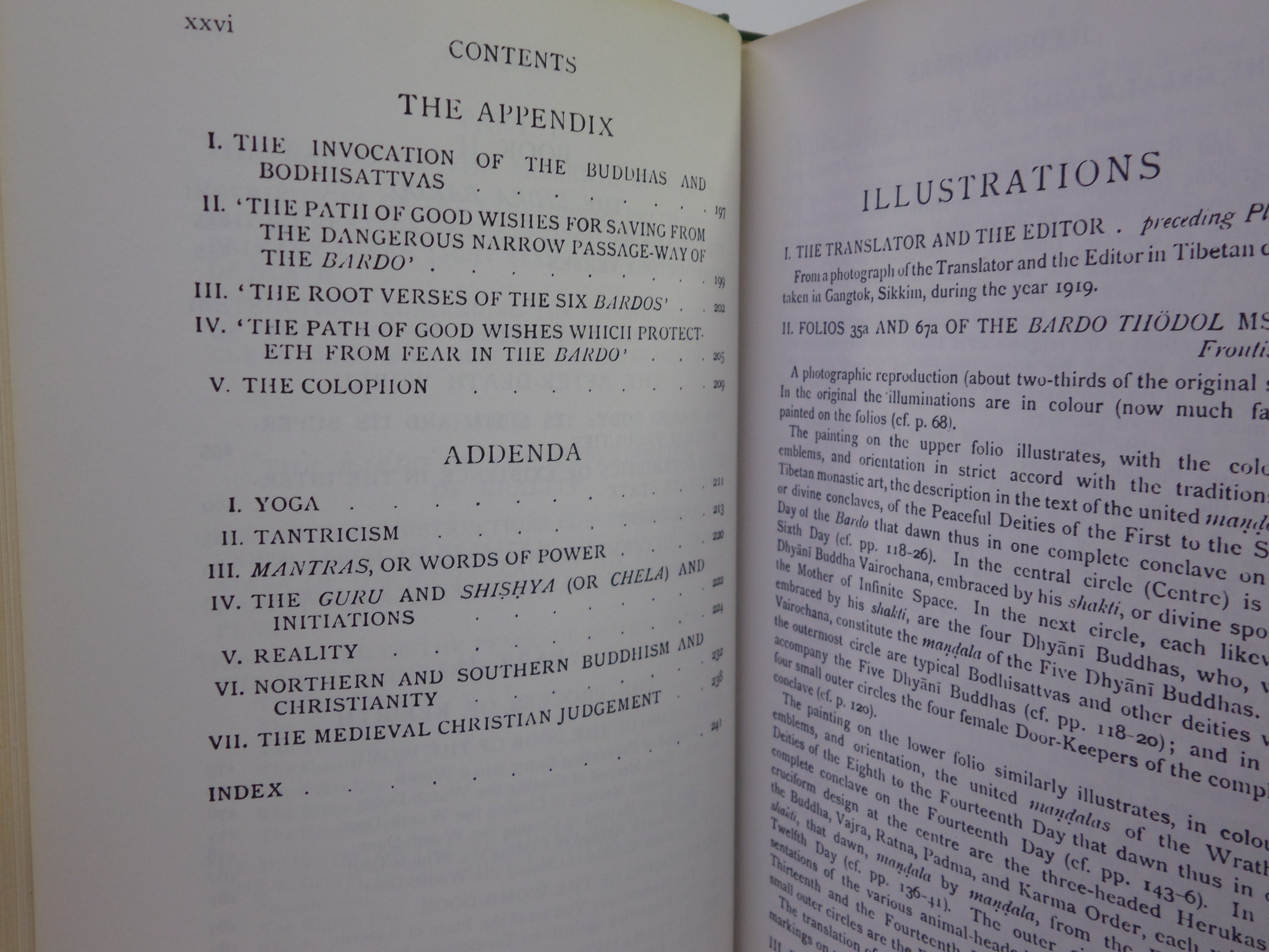 THE TIBETAN BOOK OF THE DEAD BY W. Y. EVANS-WENTZ 1974 HARDCOVER