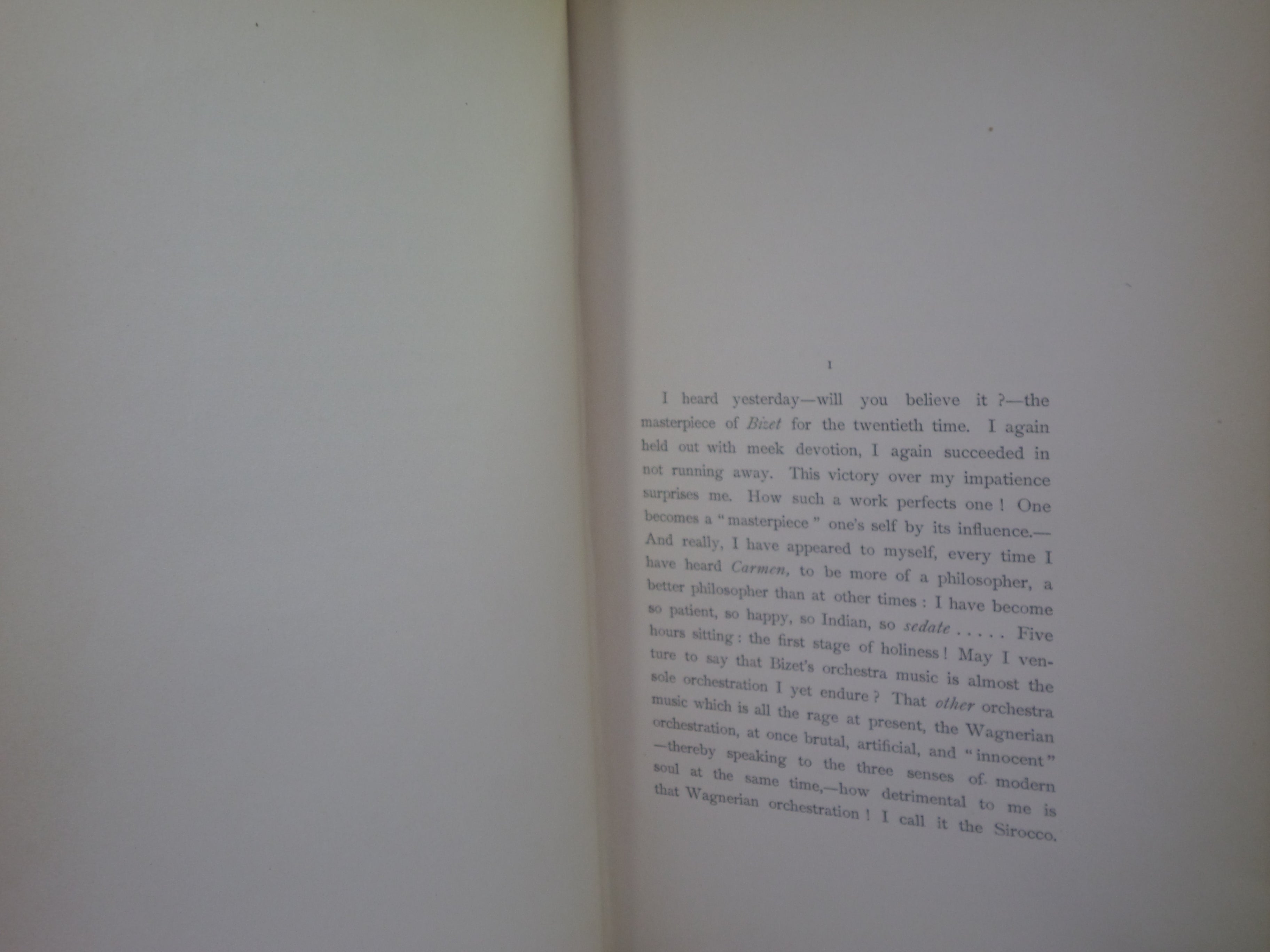 CASE OF WAGNER; NIETZSCHE CONTRA WAGNER; TWILIGHT OF THE IDOLS; ANTICHRIST 1899 FRIEDRICH NIETZSCHE