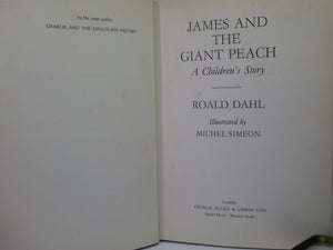 JAMES AND THE GIANT PEACH BY ROALD DAHL 1967 FIRST EDITION