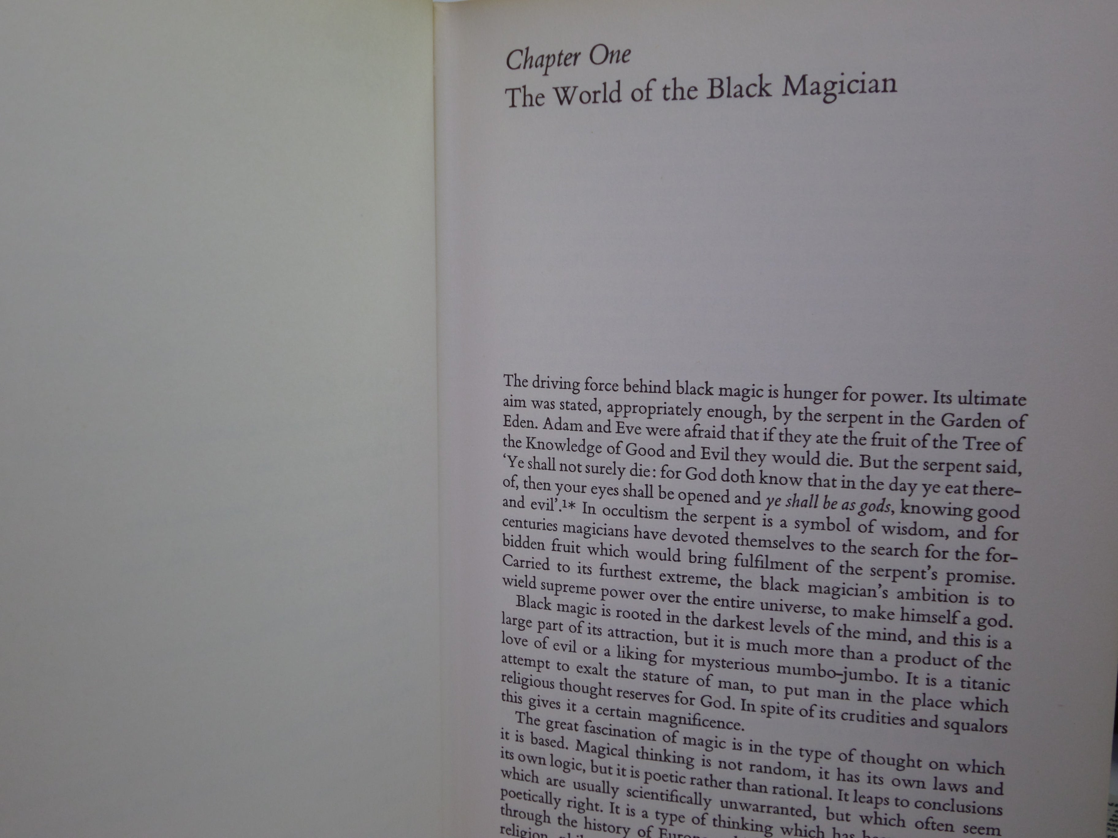 THE BLACK ARTS BY RICHARD CAVENDISH 1974