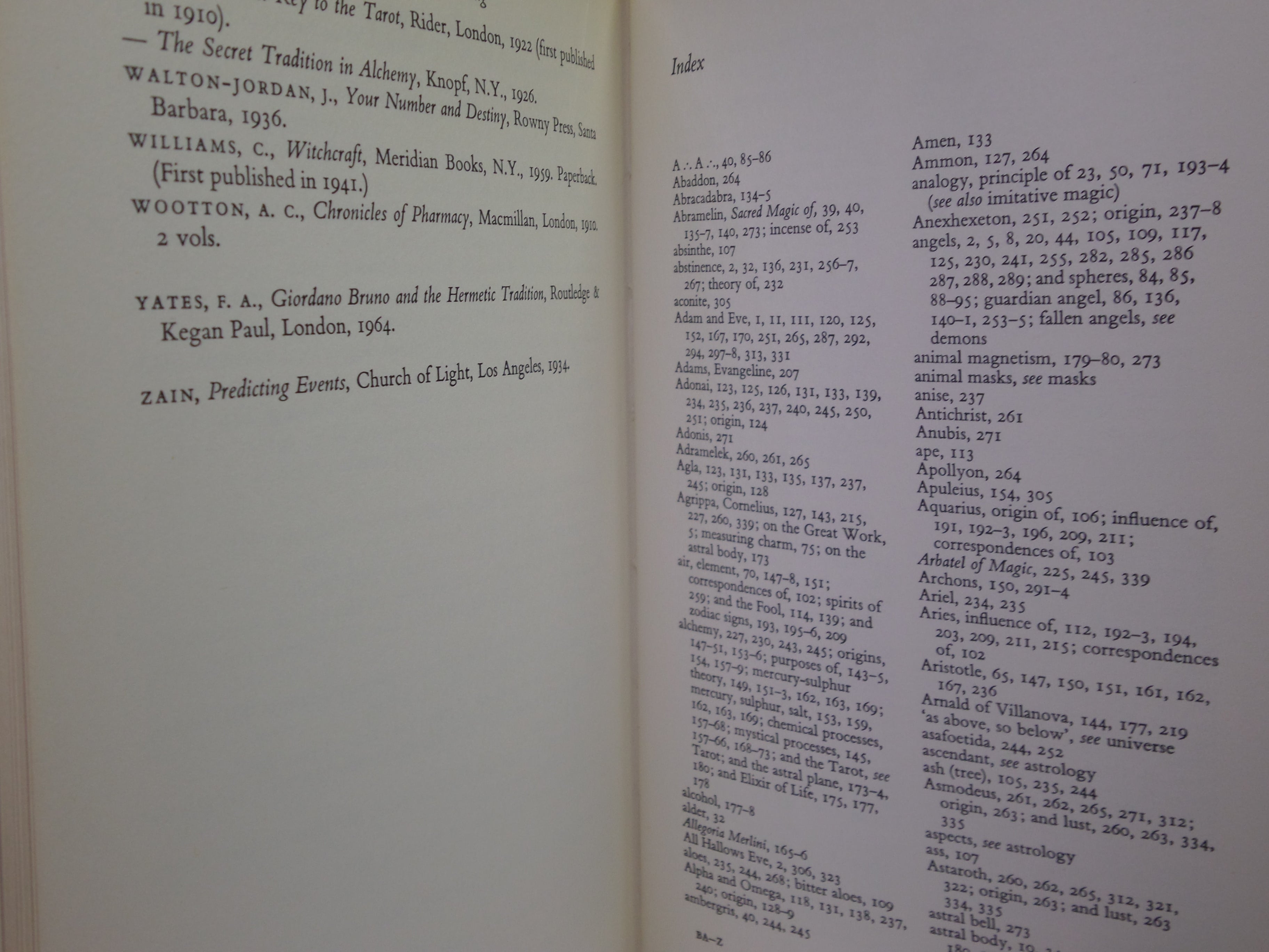 THE BLACK ARTS BY RICHARD CAVENDISH 1974