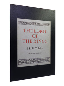 THE LORD OF THE RINGS TRILOGY BY J.R.R. TOLKIEN 1982 DELUXE EDITION