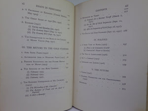 ESSAYS IN PERSUASION BY JOHN MAYNARD KEYNES 1931 FIRST EDITION