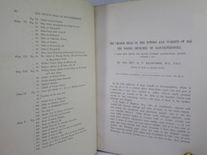 THE CHURCH BELLS OF GLOUCESTERSHIRE BY H.T. ELLACOMBE 1881 LEATHER BINDING