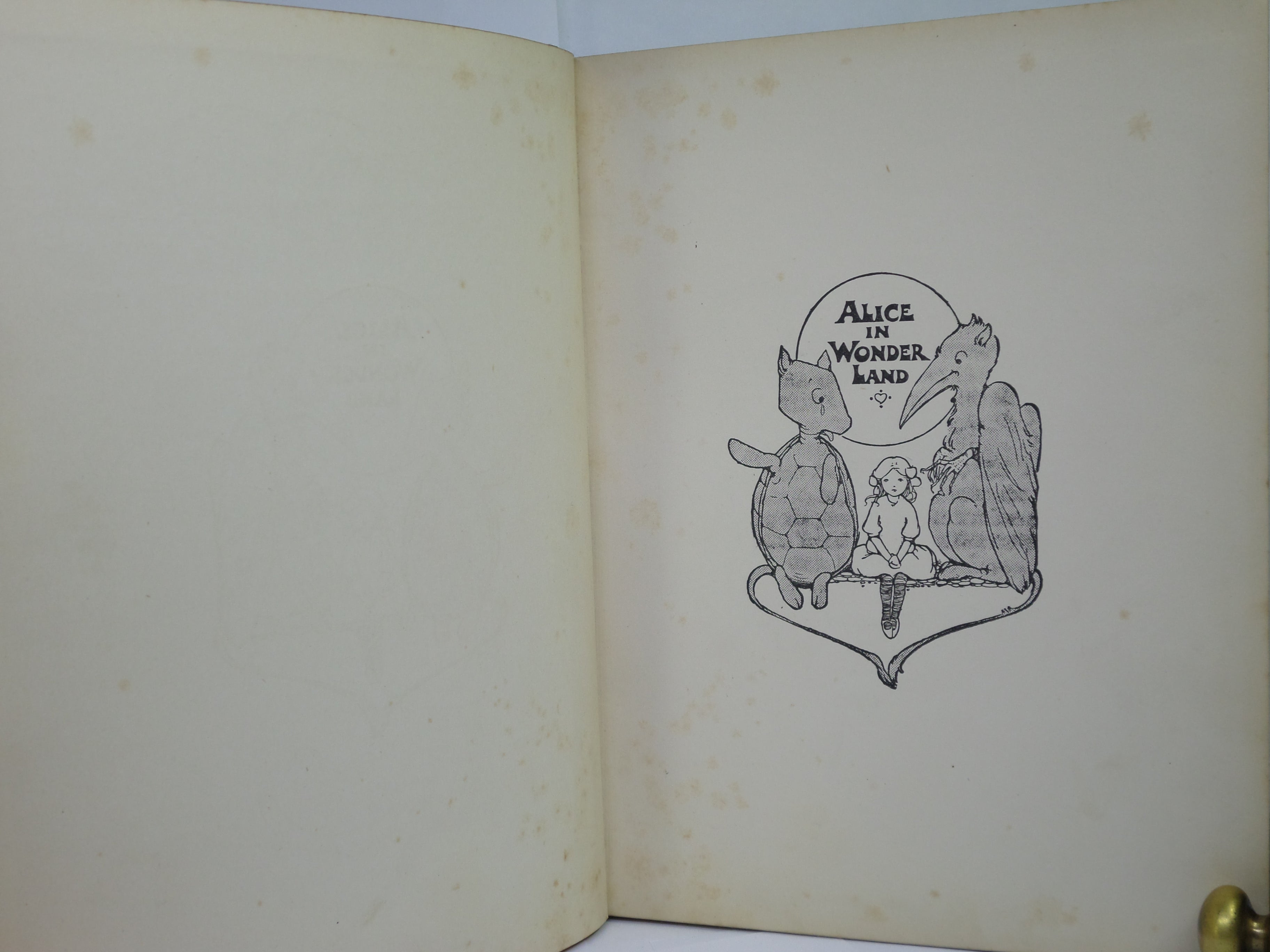ALICE IN WONDERLAND BY LEWIS CARROLL, ILLUSTRATED BY MABEL LUCIE ATWELL CA.1910