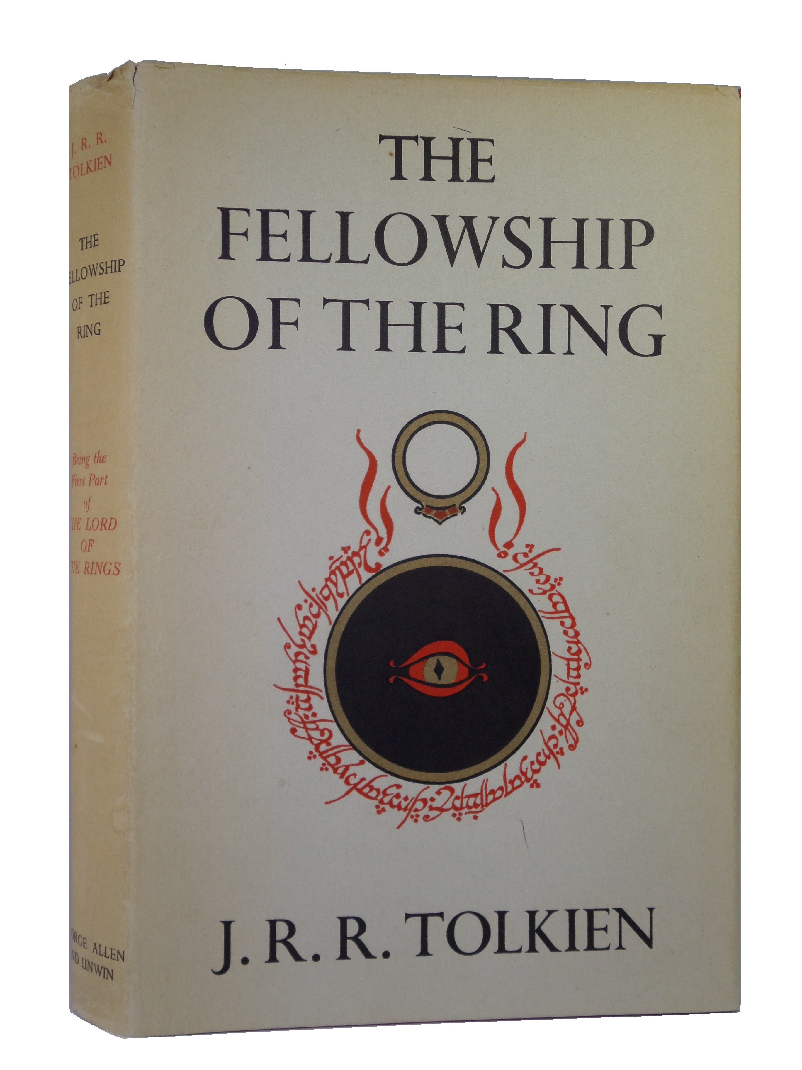 THE FELLOWSHIP OF THE RING - LORD OF THE RINGS 1966 J.R.R. TOLKIEN 1ST ED. 15TH IMP.