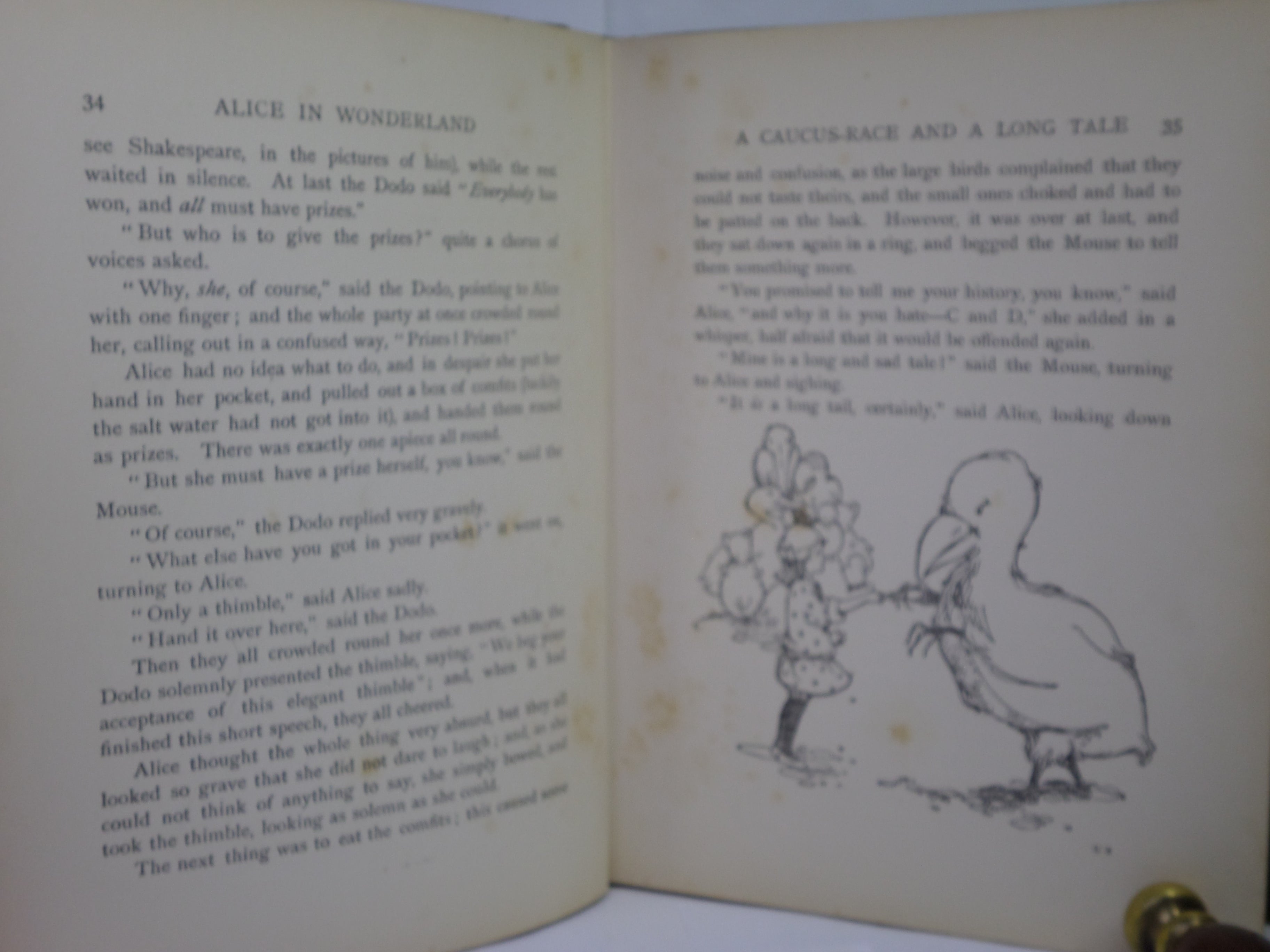 ALICE IN WONDERLAND BY LEWIS CARROLL, ILLUSTRATED BY MABEL LUCIE ATWELL CA.1910