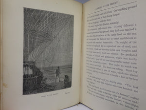 FIVE WEEKS IN A BALLOON BY JULES VERNE 1887 SIXTH EDITION