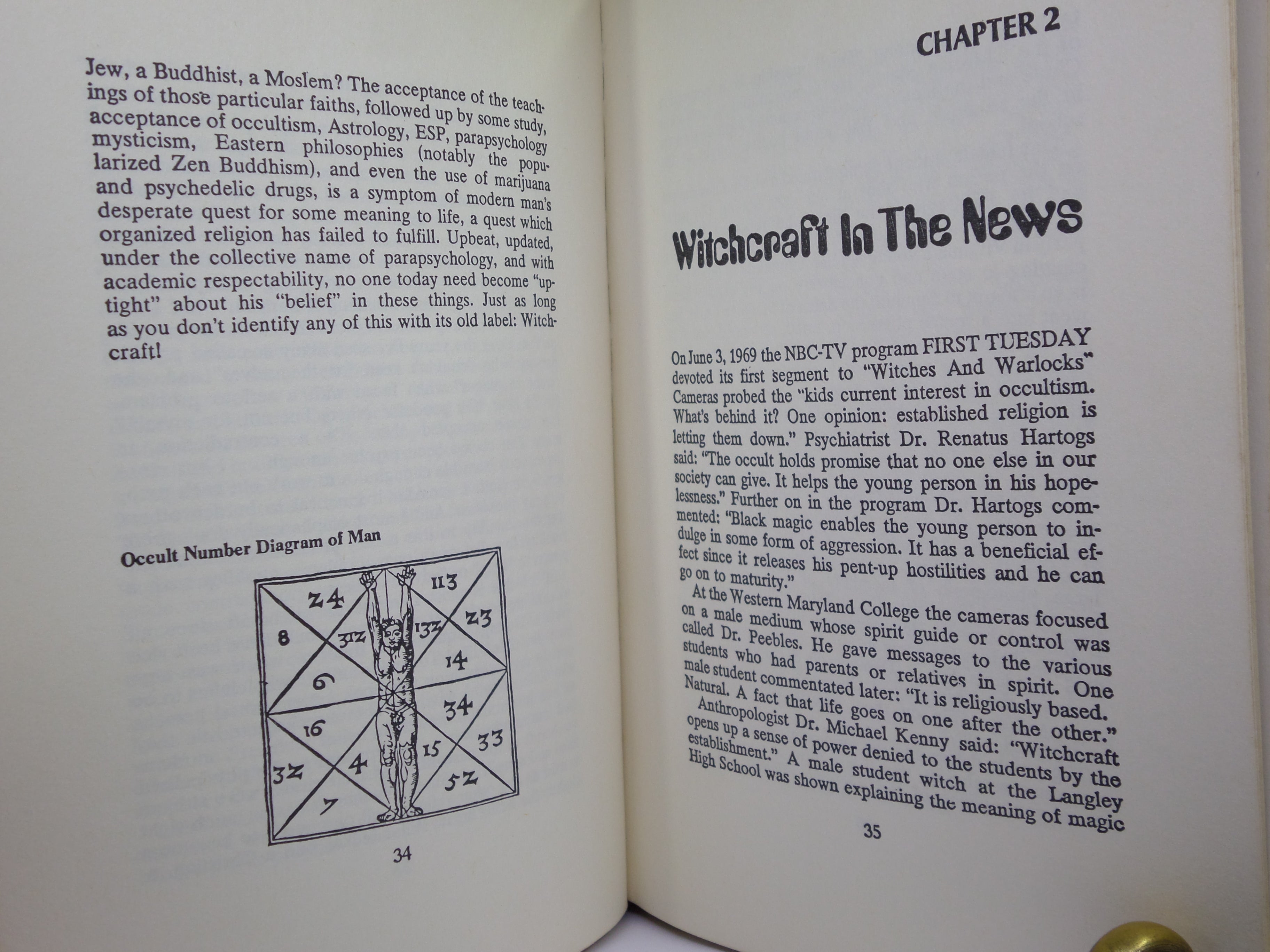 WEIRD WAYS OF WITCHCRAFT BY DR. LEO L. MARTELLO 1972 FIRST EDITION