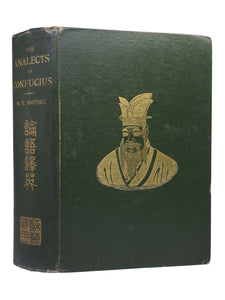 THE ANALECTS OF CONFUCIUS BY WILLIAM SOOTHILL 1910