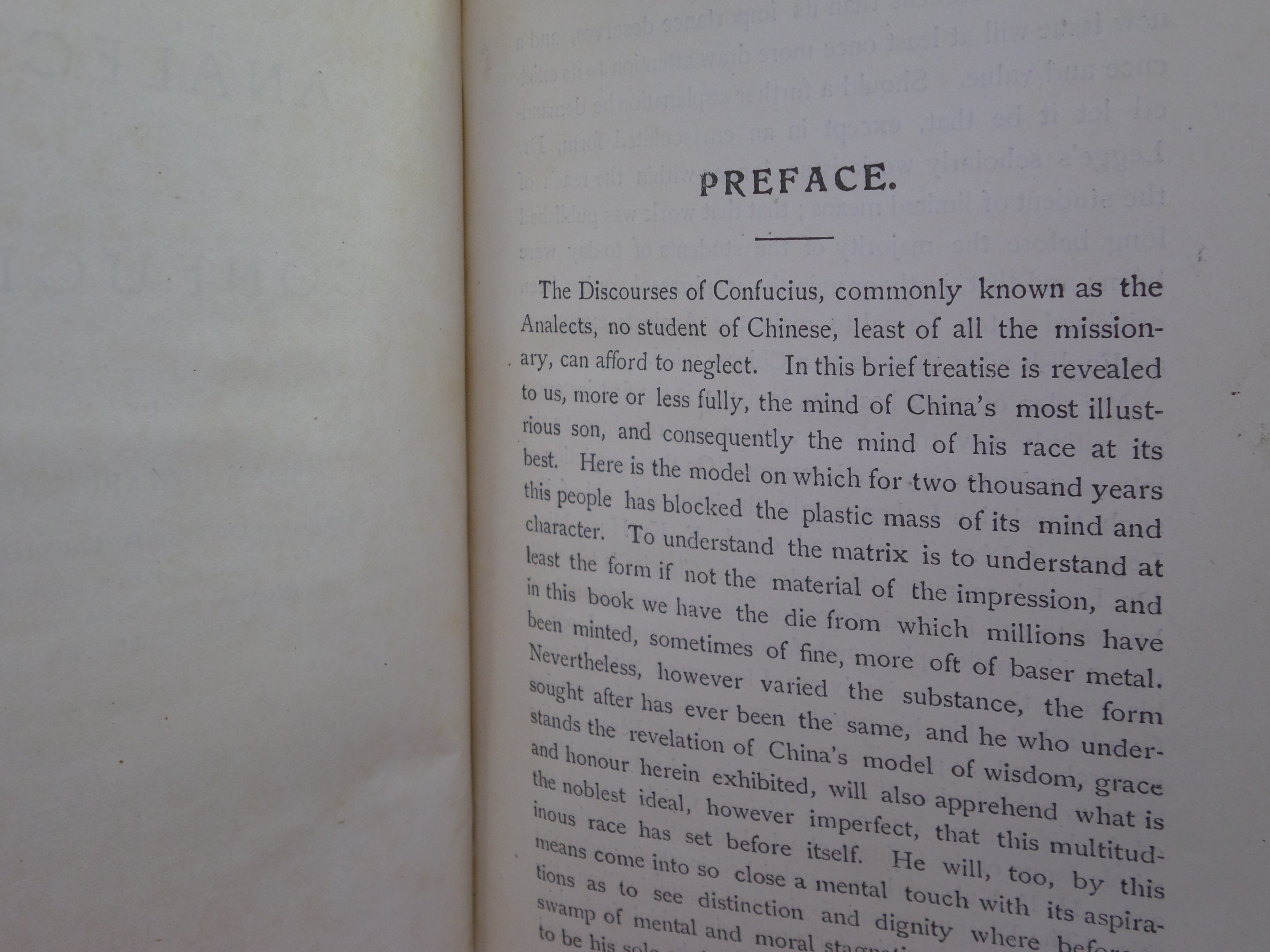 THE ANALECTS OF CONFUCIUS BY WILLIAM SOOTHILL 1910