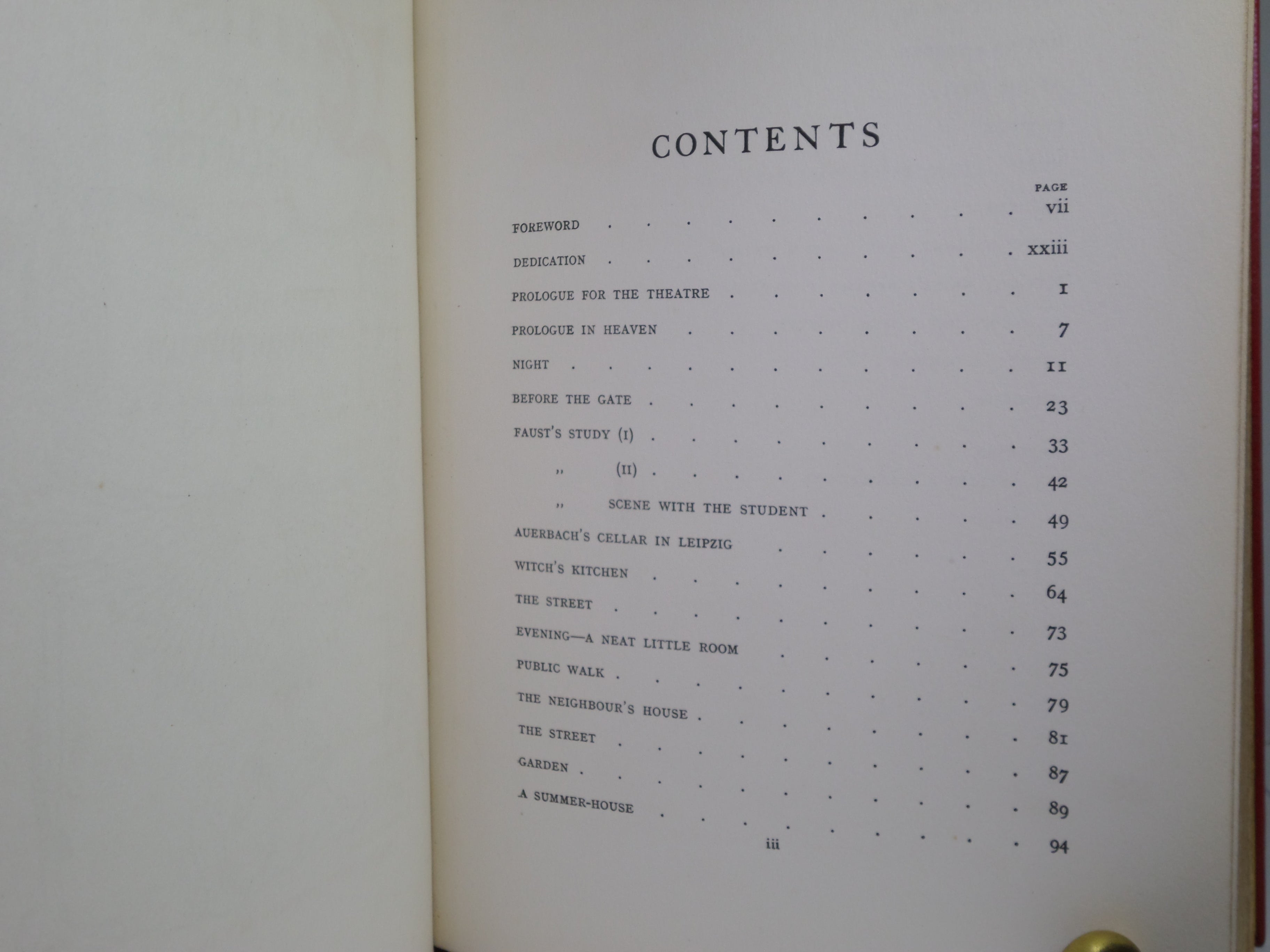 FAUST BY GOETHE I908 LLUSTRATED BY WILLY POGANY, FINE BINDING BY HENRY SOTHERAN
