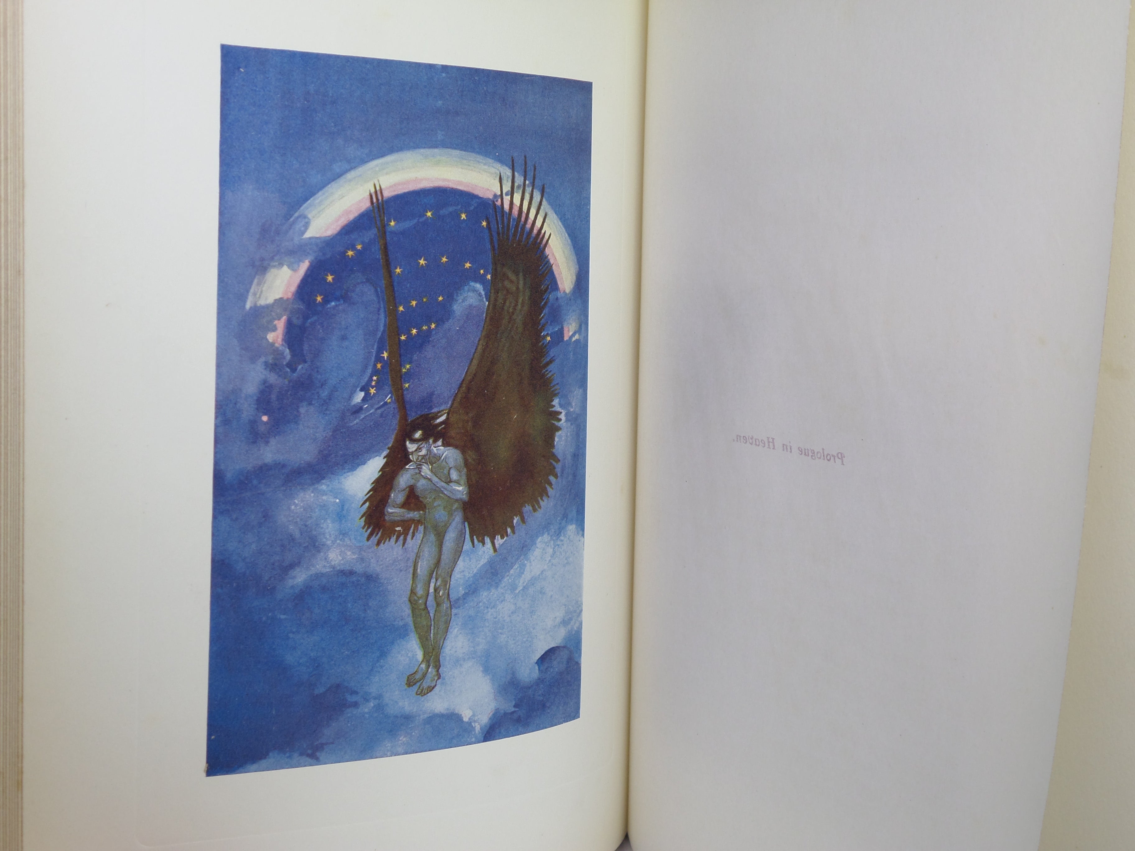 FAUST BY GOETHE I908 LLUSTRATED BY WILLY POGANY, FINE BINDING BY HENRY SOTHERAN