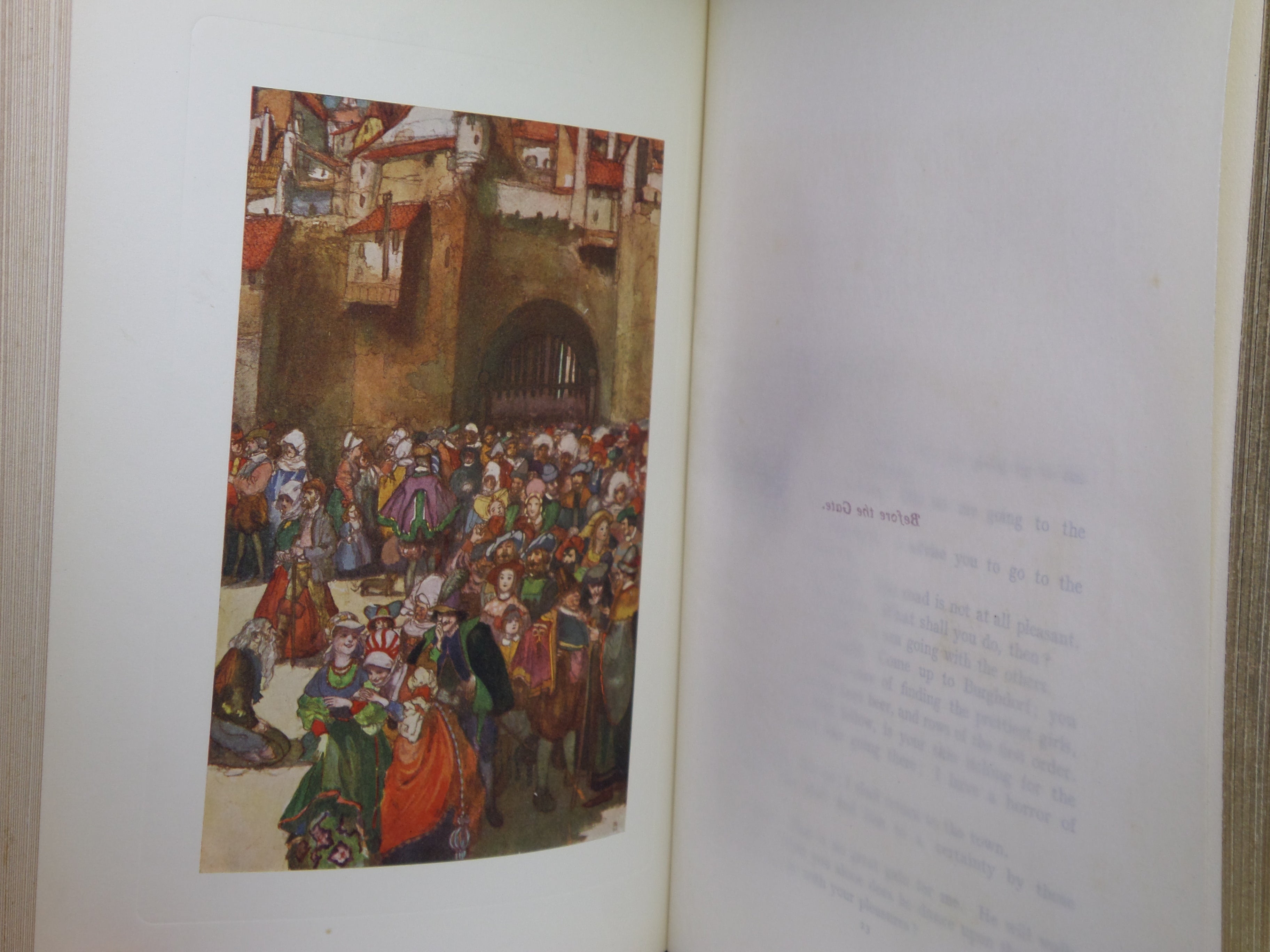 FAUST BY GOETHE I908 LLUSTRATED BY WILLY POGANY, FINE BINDING BY HENRY SOTHERAN