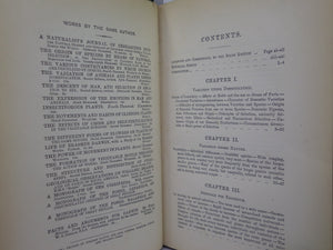 THE ORIGIN OF SPECIES BY MEANS OF NATURAL SELECTION BY CHARLES DARWIN 1885