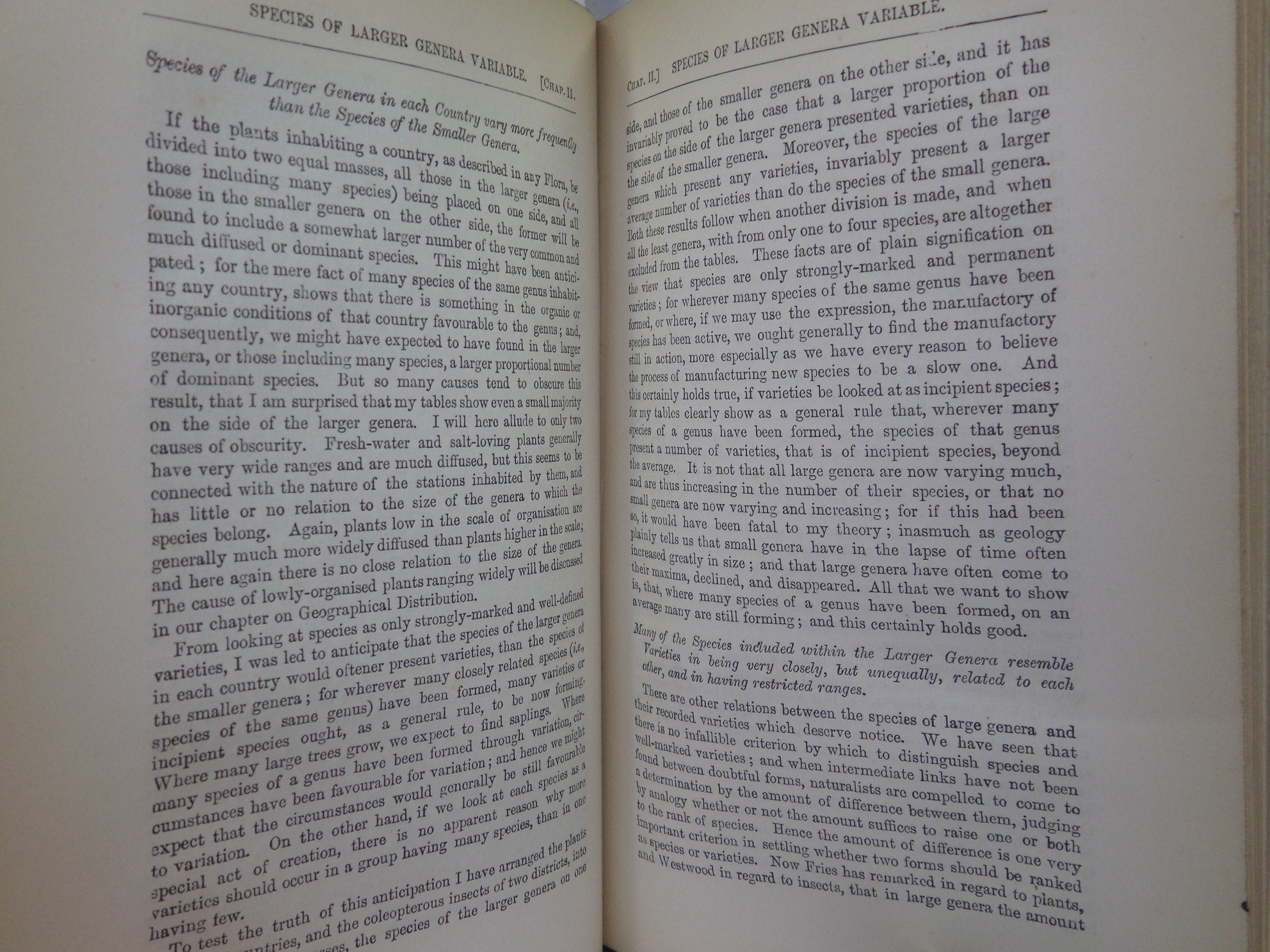 THE ORIGIN OF SPECIES BY MEANS OF NATURAL SELECTION BY CHARLES DARWIN 1885