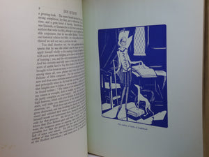 THE HISTORY OF DON QUIXOTE DE LA MANCHA BY MIGUEL DE CERVANTES 1922 FINE BINDING