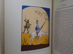 THE HISTORY OF DON QUIXOTE DE LA MANCHA BY MIGUEL DE CERVANTES 1922 FINE BINDING