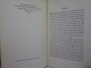 INDIVIDUALISM AND ECONOMIC ORDER BY FRIEDRICH A. HAYEK 1949 FIRST EDITION