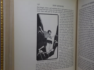 THE HISTORY OF DON QUIXOTE DE LA MANCHA BY MIGUEL DE CERVANTES 1922 FINE BINDING
