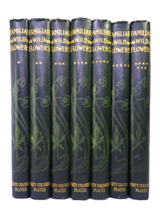 FAMILIAR WILD FLOWERS BY F. EDWARD HULME C. 1880 IN SEVEN VOLUMES, ILLUSTRATED