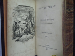 OLIVER TWIST BY CHARLES DICKENS 1838 FIRST EDITION