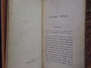 OLIVER TWIST BY CHARLES DICKENS 1838 FIRST EDITION