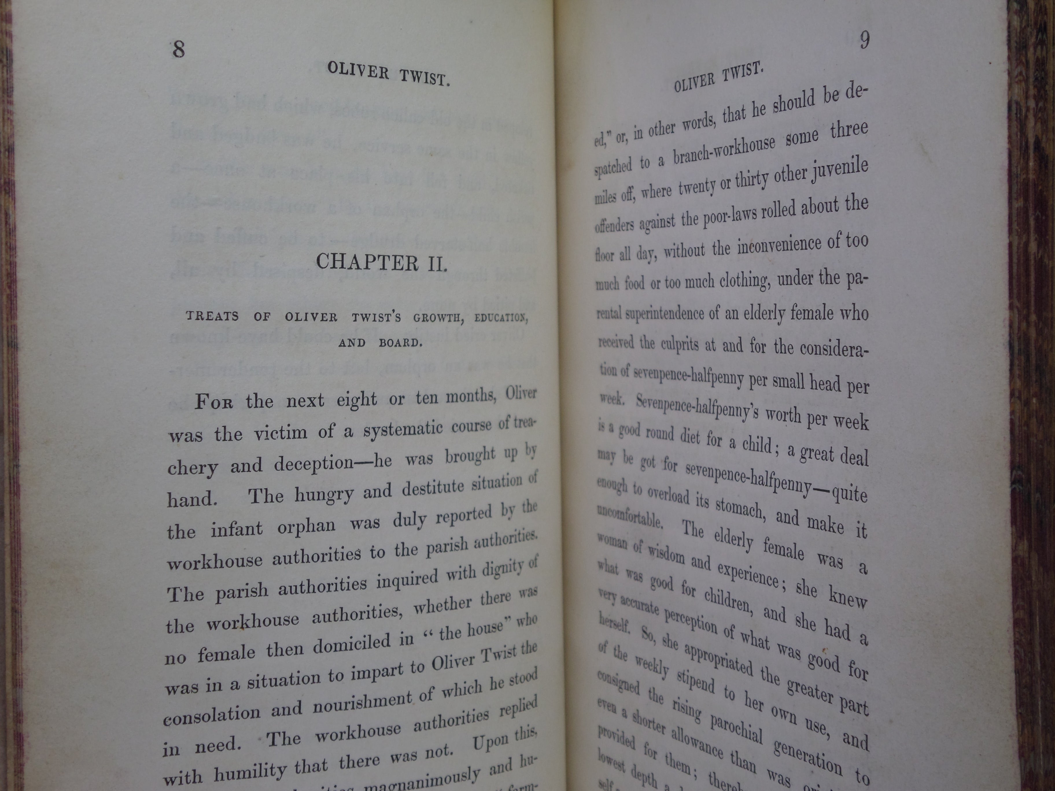 OLIVER TWIST BY CHARLES DICKENS 1838 FIRST EDITION