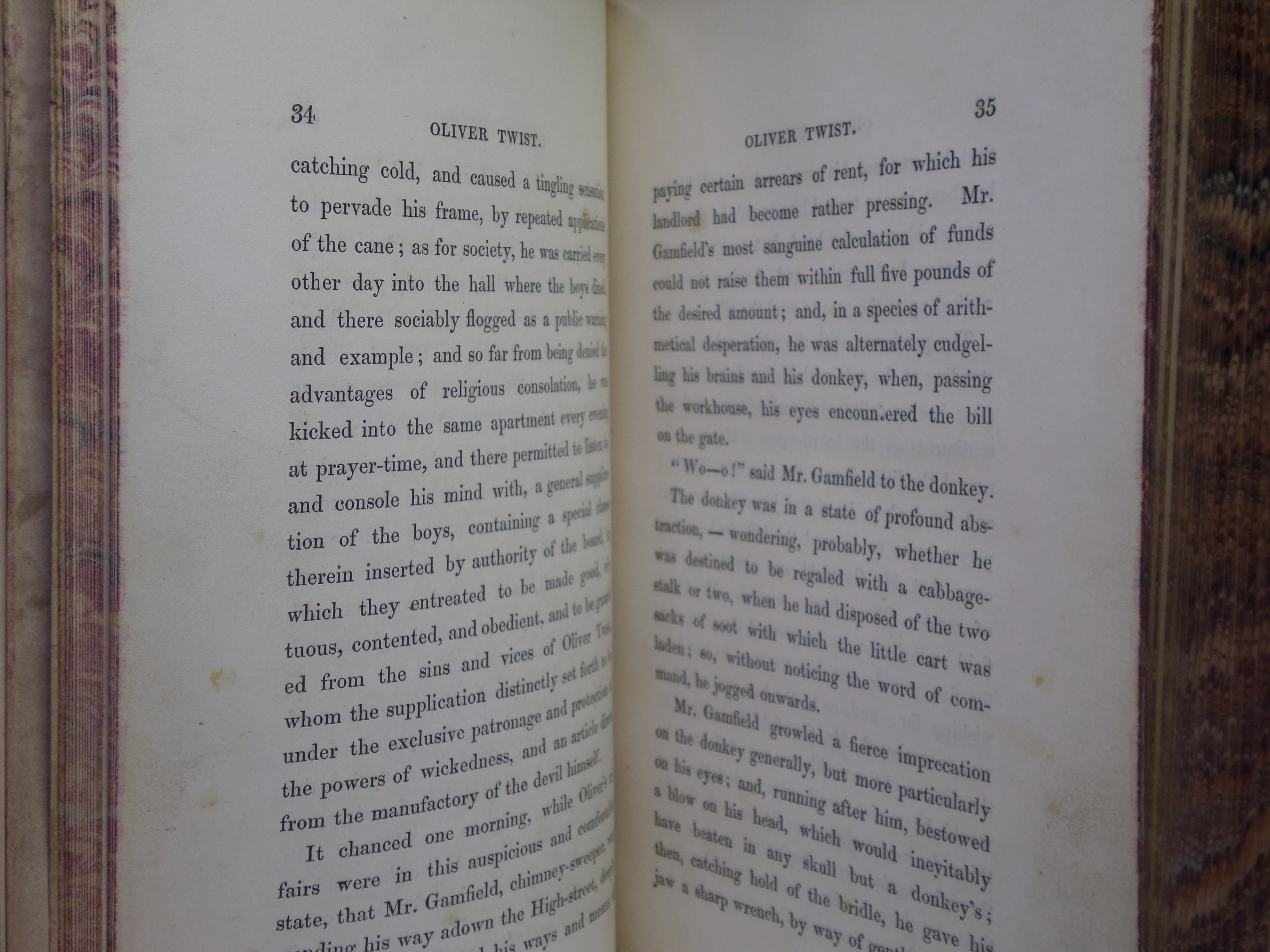OLIVER TWIST BY CHARLES DICKENS 1838 FIRST EDITION