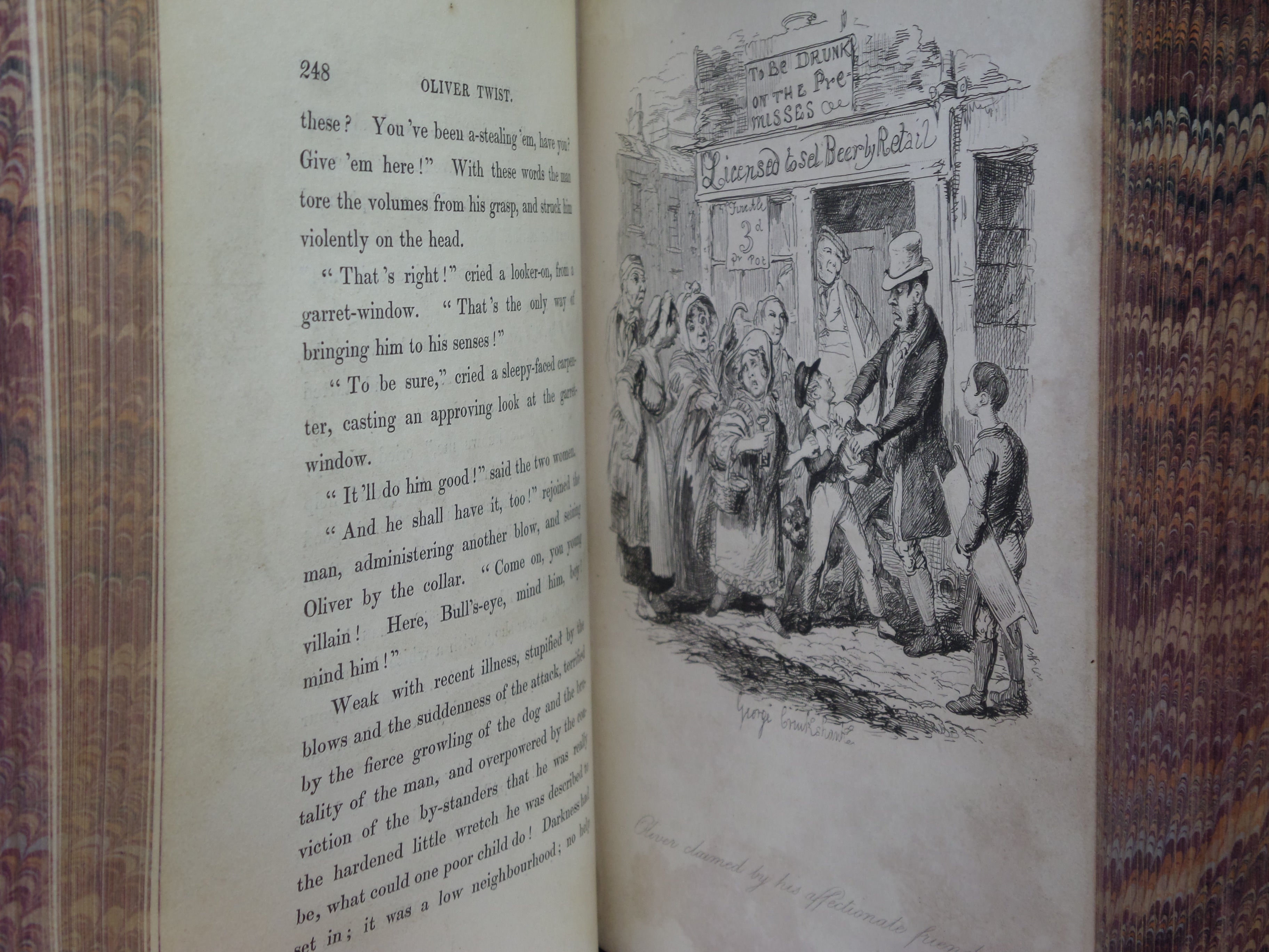 OLIVER TWIST BY CHARLES DICKENS 1838 FIRST EDITION