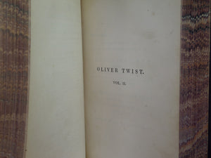 OLIVER TWIST BY CHARLES DICKENS 1838 FIRST EDITION