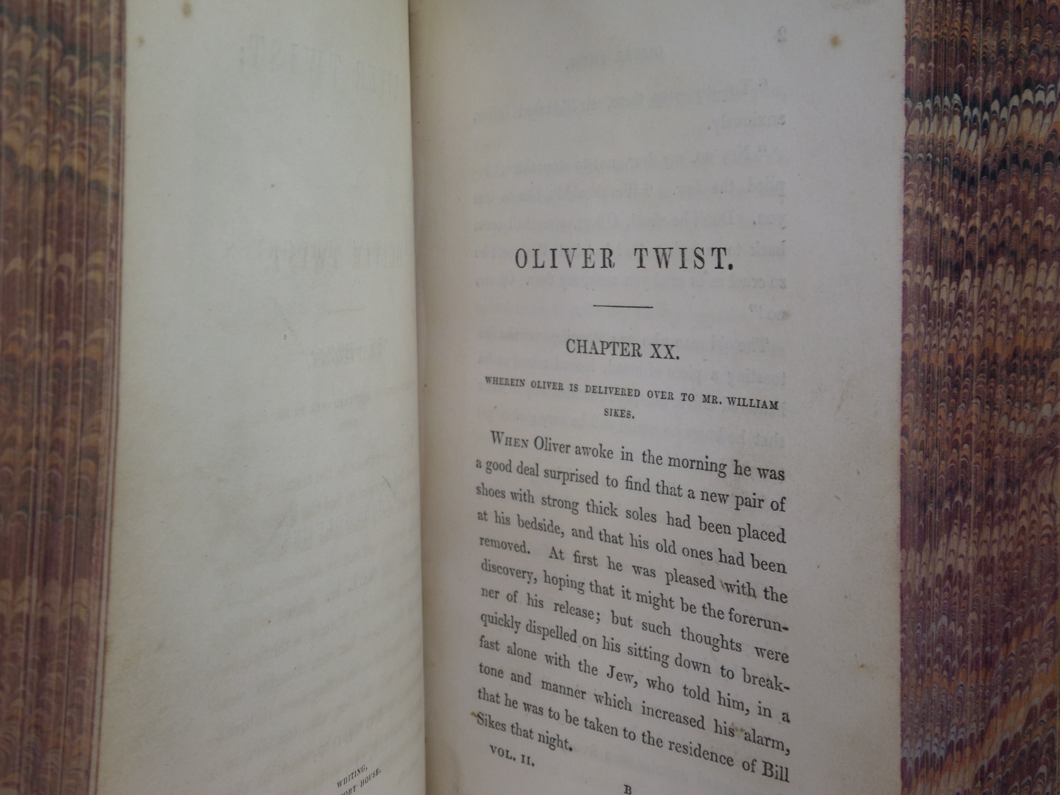 OLIVER TWIST BY CHARLES DICKENS 1838 FIRST EDITION