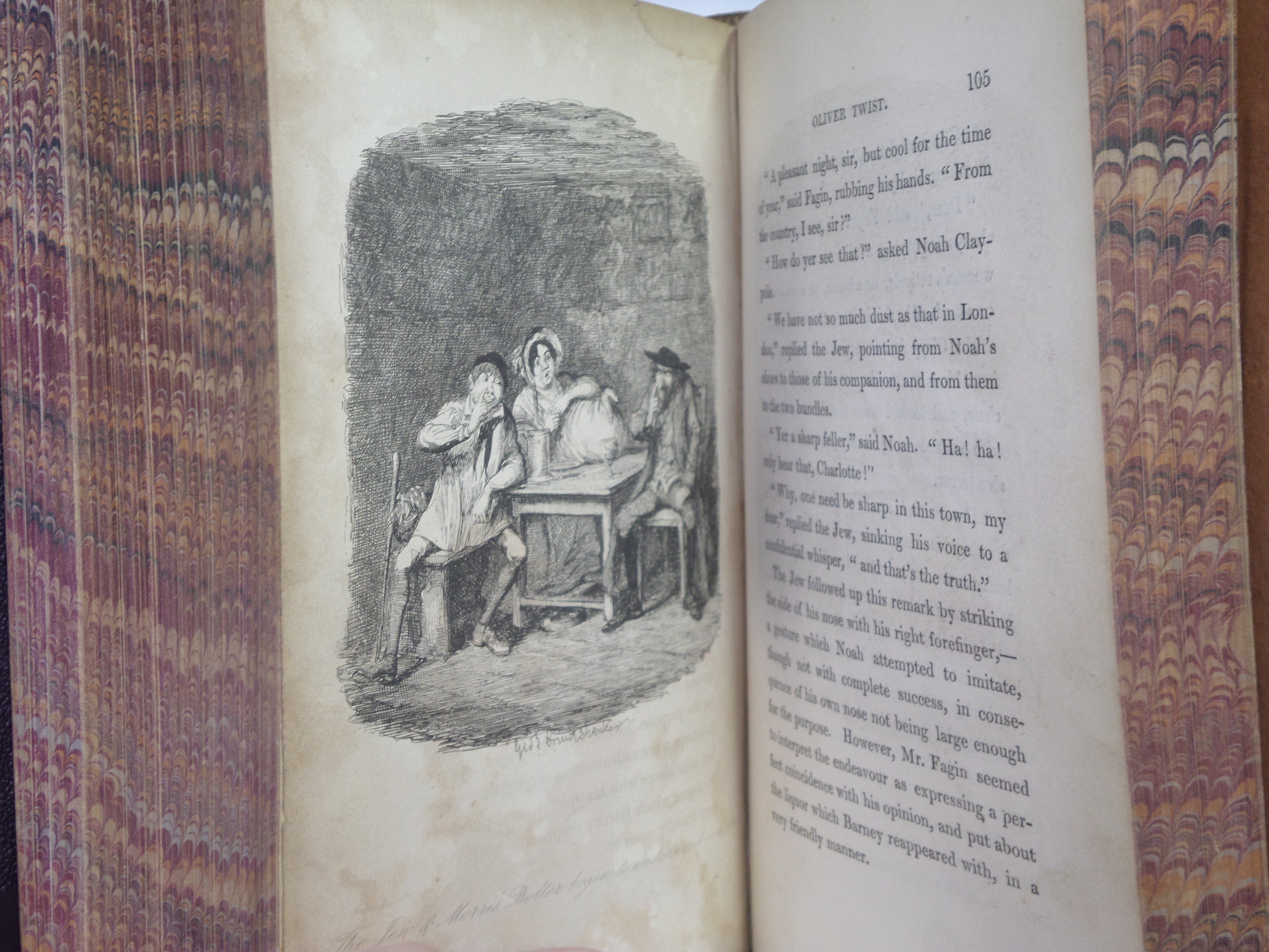 OLIVER TWIST BY CHARLES DICKENS 1838 FIRST EDITION