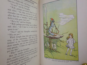 ALICE'S ADVENTURES IN WONDERLAND BY LEWIS CARROLL 1925 W.H. WALKER ILLUSTRATIONS